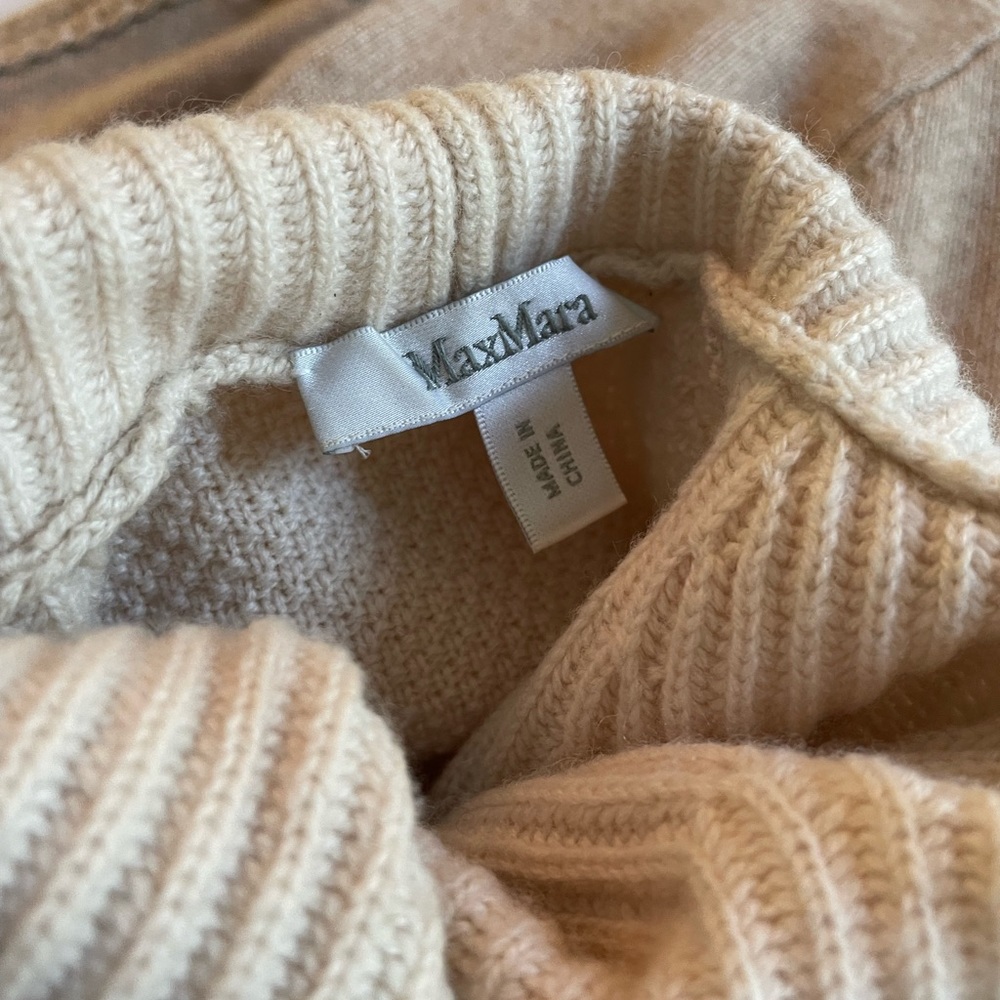Max Mara cowl neck sweater